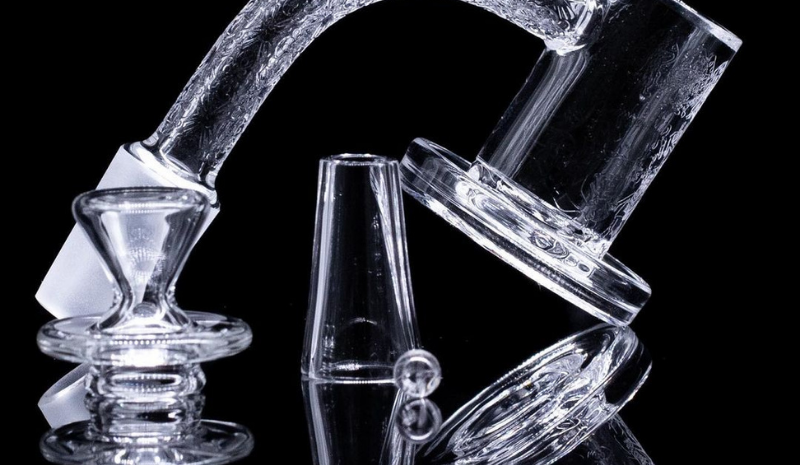 Glass details of dab rig