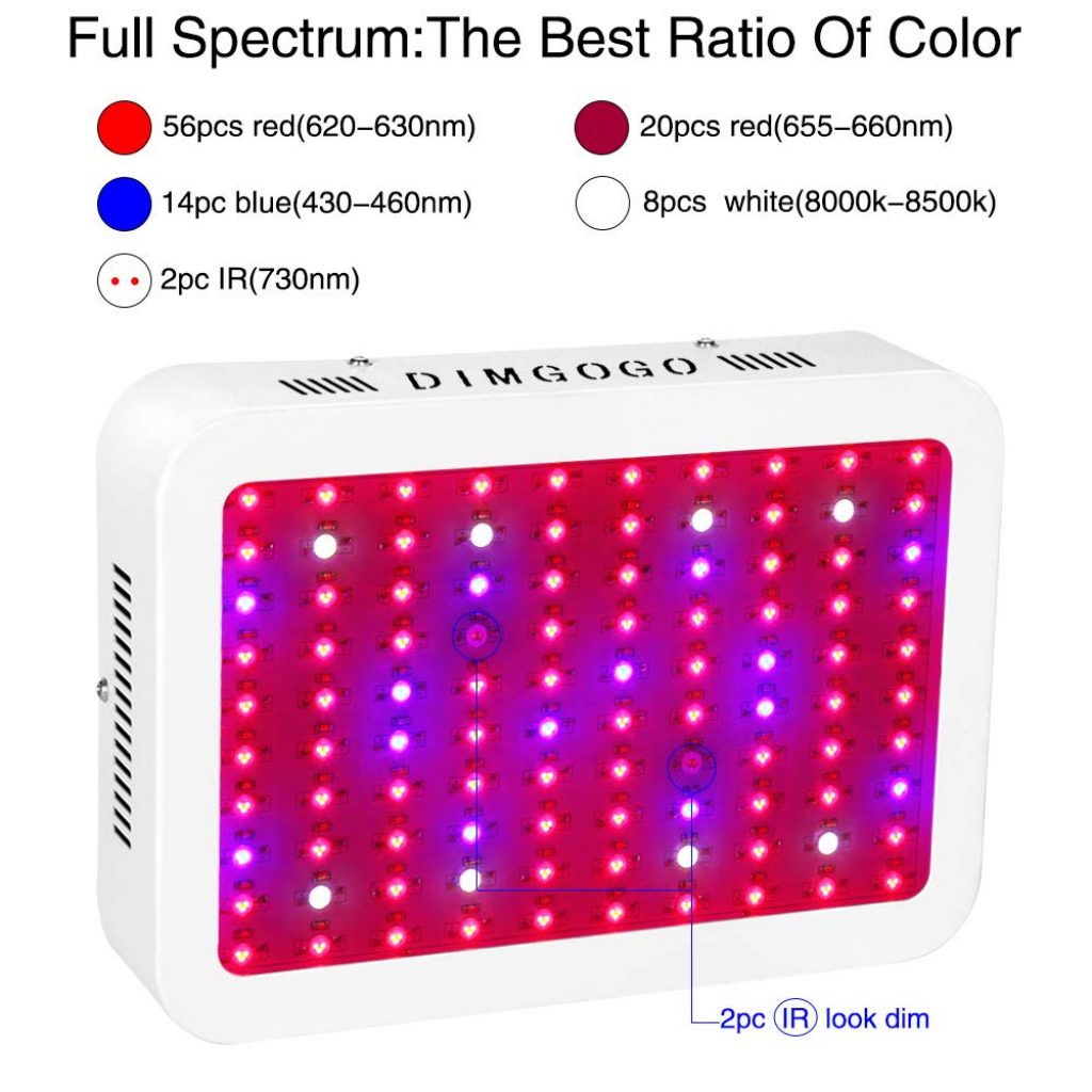 Dimgogo 1000 LED grow light - photo 3