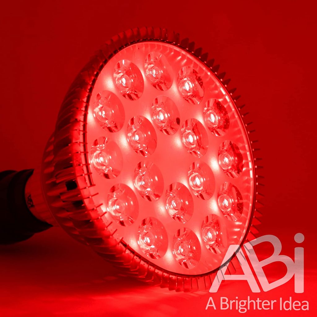 ABI 25W Deep Red 660nm LED Light Bulb Bloom Booster for Flowering, Fruting, and Grow Spectrum Enhancement