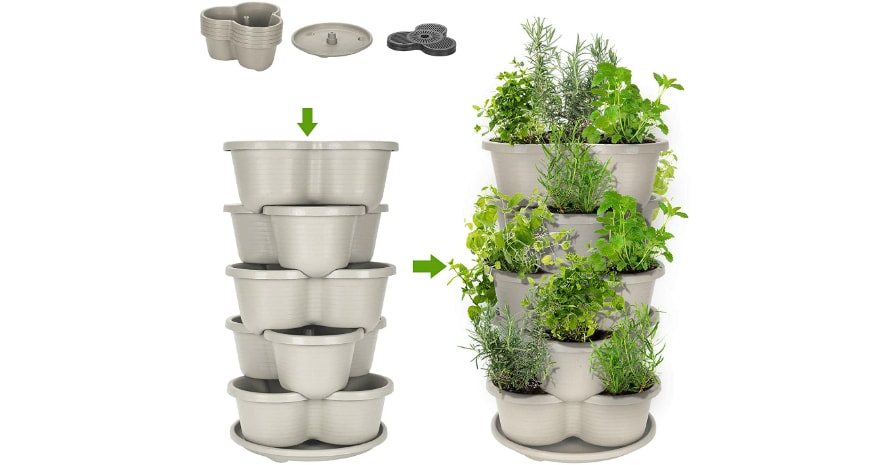 Amazing Creation Stackable Planter