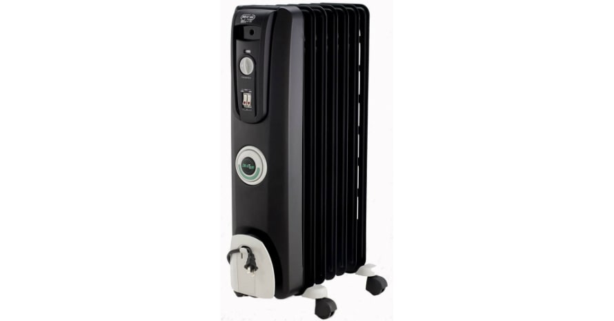 DeLonghi Oil-Filled Radiator Space Heater Quiet 1500W