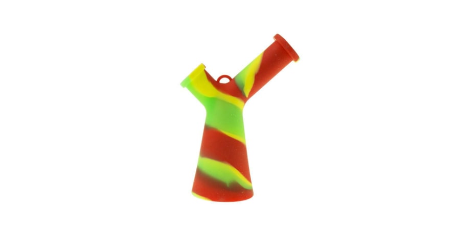 Mr Y Beaker bong red green yellow