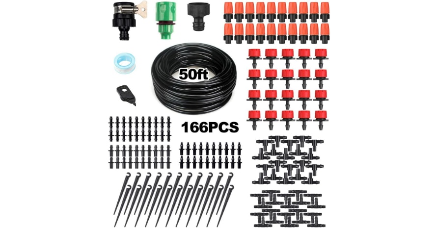 OUTERDO Drip Irrigation Kits, 50ft 15m