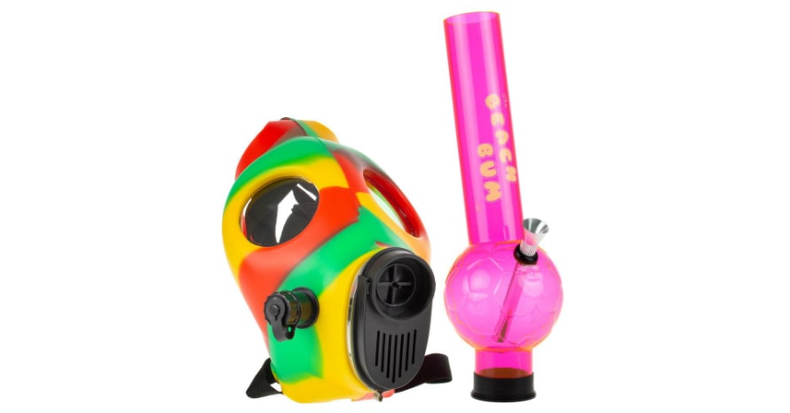 The Beach Bum Mask Bong